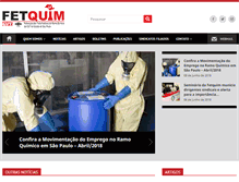 Tablet Screenshot of fetquim.org.br